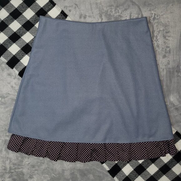 3XL | Misslook | Boho Patchwork Ruffle Hem Skirt - Picture 3 of 5